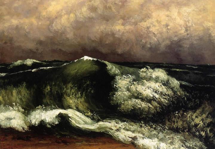 Gustave Courbet The Wave 4